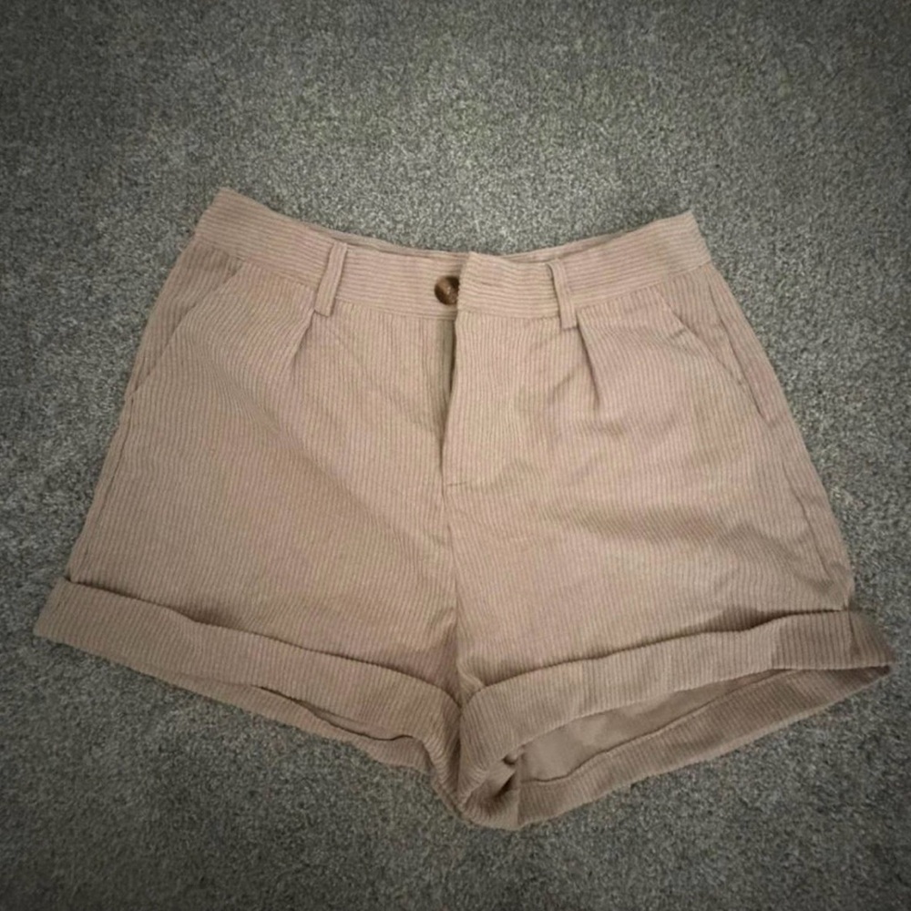 Cream Corduroy Shorts - UNWORN with tags!